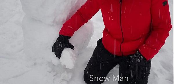  Nicky Ferrari Mexicana Caliente Chupandole la berga al  Mono de Nieve.